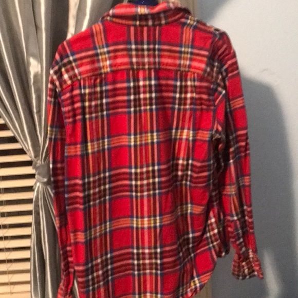 Red American Eagle Flannel size Large - Picture 2 of 2